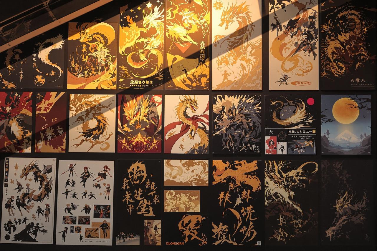 红果短剧官网网页版网址作品展示 - 龙啸九天 — 原画设定集